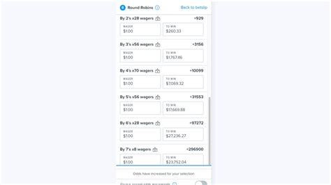 round robin combination calculator